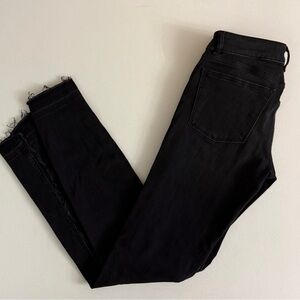 DL1961 Emma Low-Rise Skinny Jeans Color Nighthawk Black Size 24